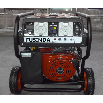 Fusinda 5.5kVA Generator mit Worksafe RCD und wasserdichten IP66 Outlets-FC5500e